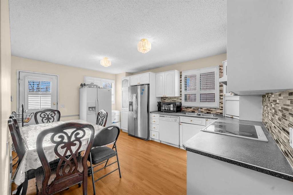 120 Castlebrook Rise Ne, Calgary, AB - Indoor Photo Showing Kitchen With Double Sink