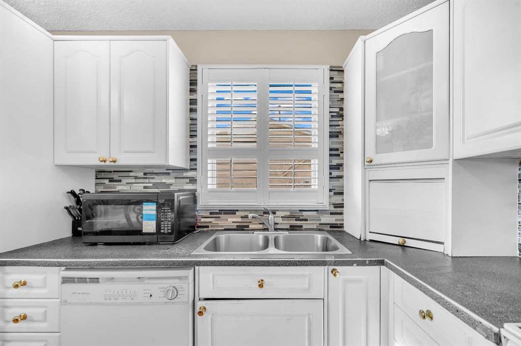 120 Castlebrook Rise Ne, Calgary, AB - Indoor Photo Showing Kitchen With Double Sink