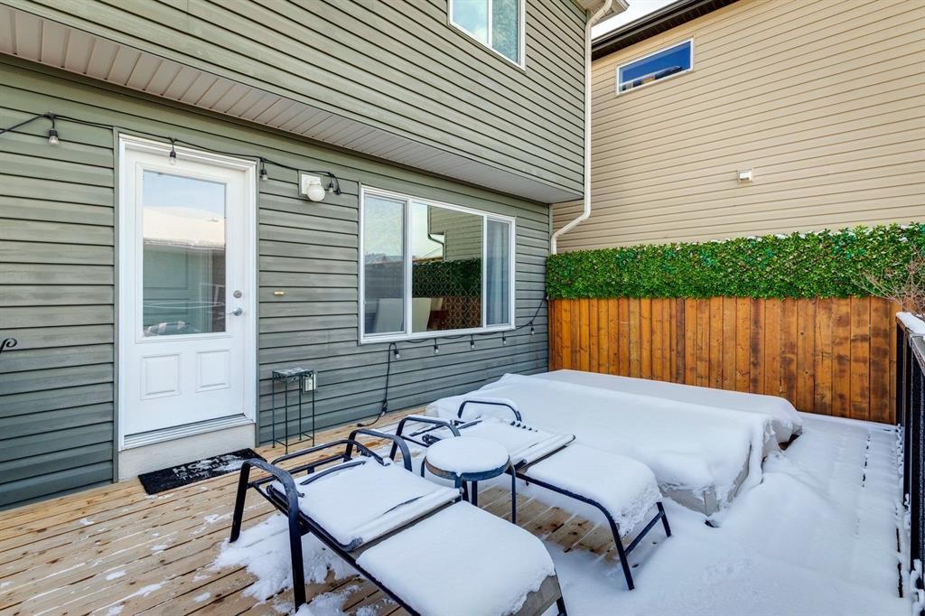 15 New Brighton Common Se, Calgary, AB - Outdoor With Deck Patio Veranda With Exterior