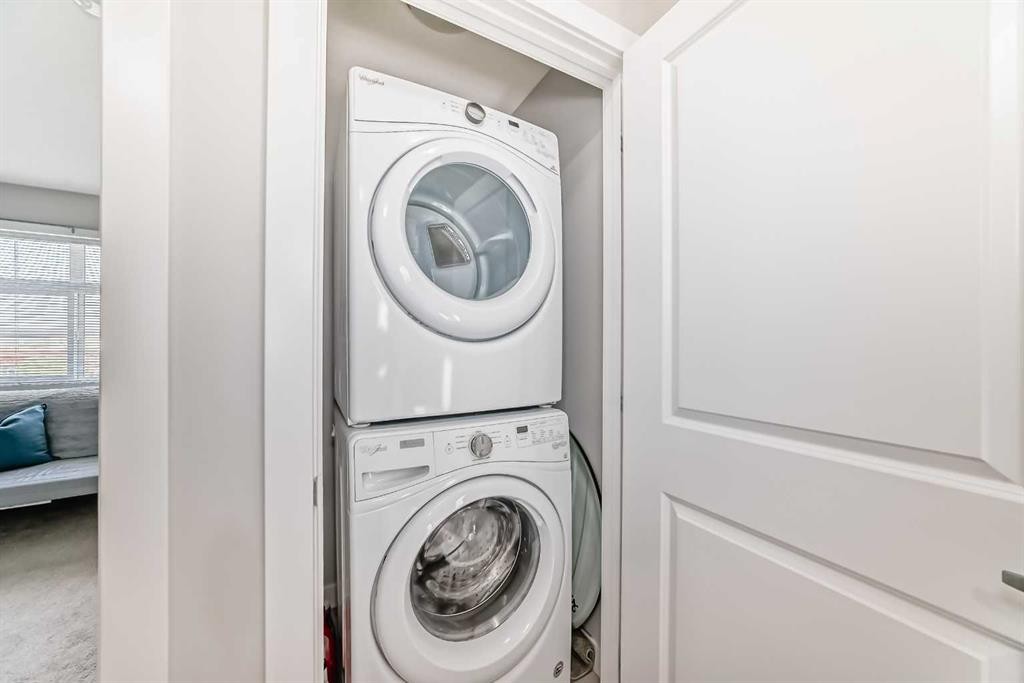 63 Legacy Path Se, Calgary, AB - Indoor Photo Showing Laundry Room