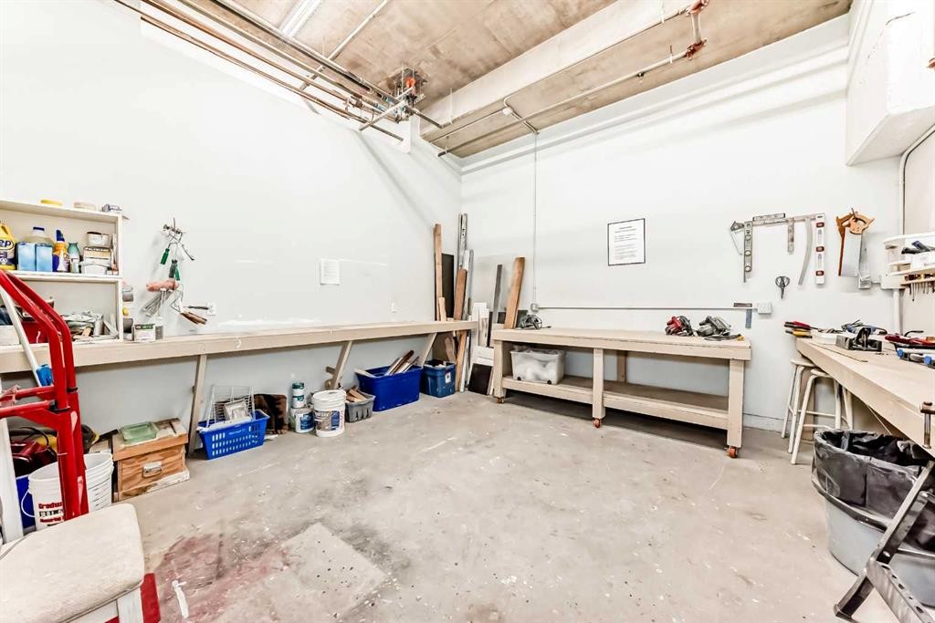 4304-24 Hemlock Crescent Sw, Calgary, AB - Indoor Photo Showing Garage