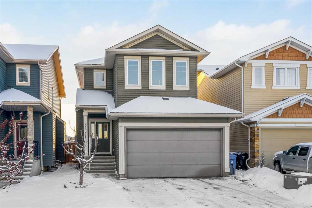 254 Silverado Plains Circle Sw, Calgary, AB - Outdoor With Facade