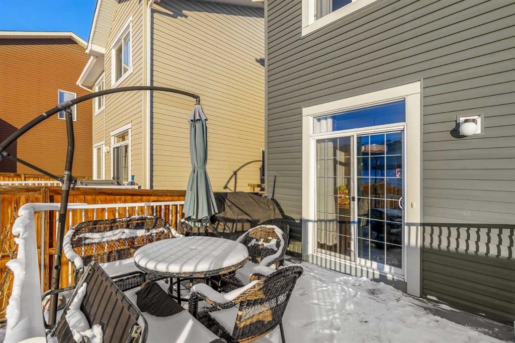 254 Silverado Plains Circle Sw, Calgary, AB - Outdoor With Deck Patio Veranda With Exterior