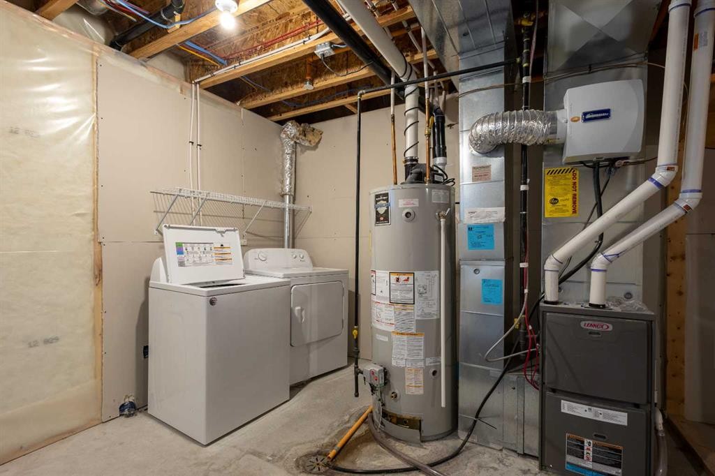 44 Howse Drive Ne, Calgary, AB - Indoor Photo Showing Basement