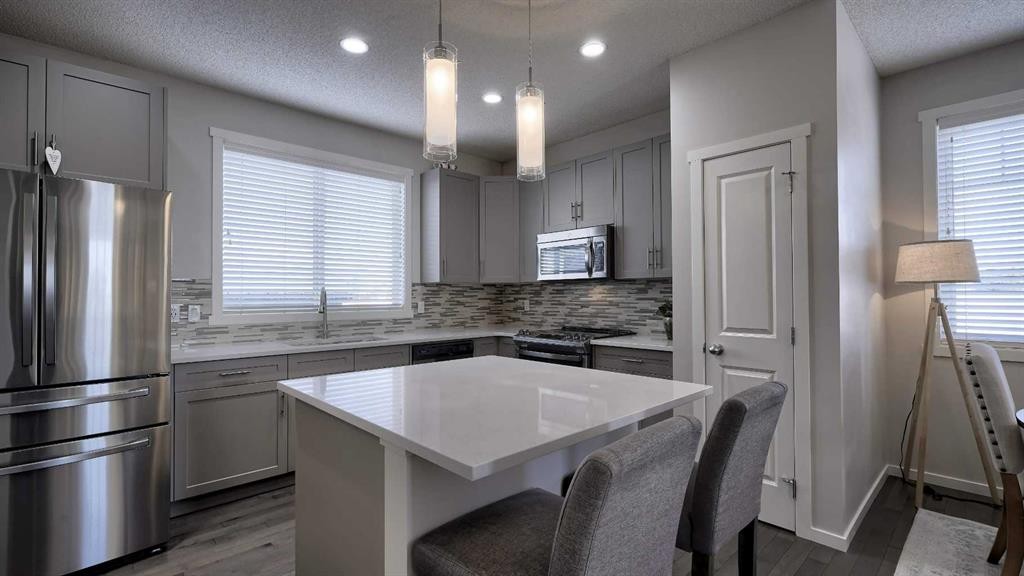 393 Walden Parade Se, Calgary, AB - Indoor Photo Showing Kitchen With Upgraded Kitchen