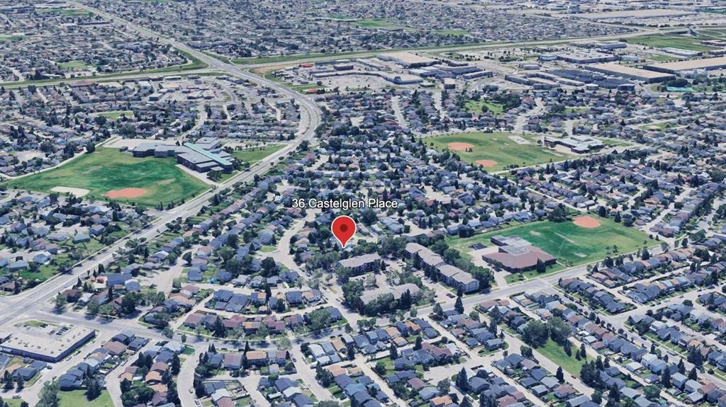 36 Castleglen Place Ne, Calgary, AB - Outdoor With View