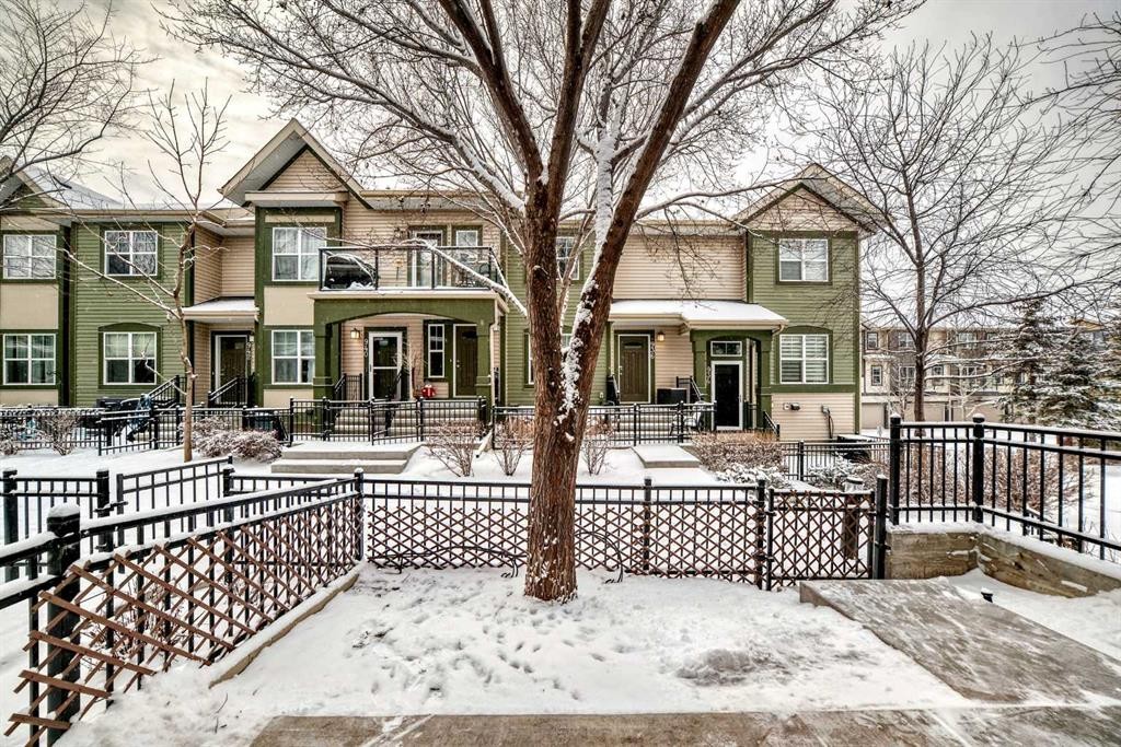 105 Mckenzie Towne Square Se, Calgary, AB - Outdoor With Deck Patio Veranda With Facade
