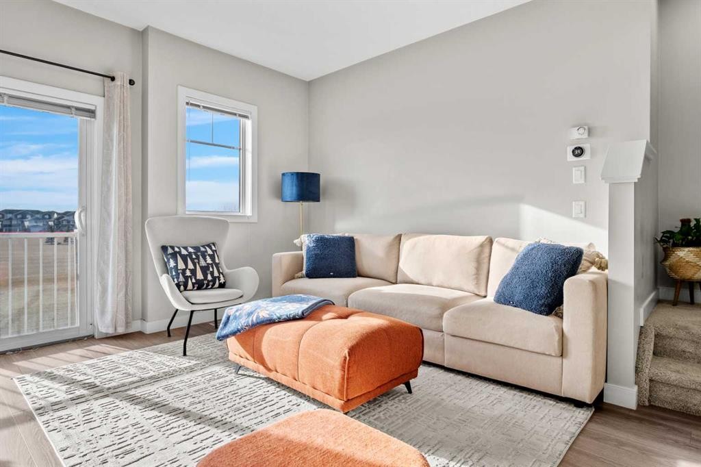 51 Redstone Circle Ne, Calgary, AB - Indoor Photo Showing Living Room