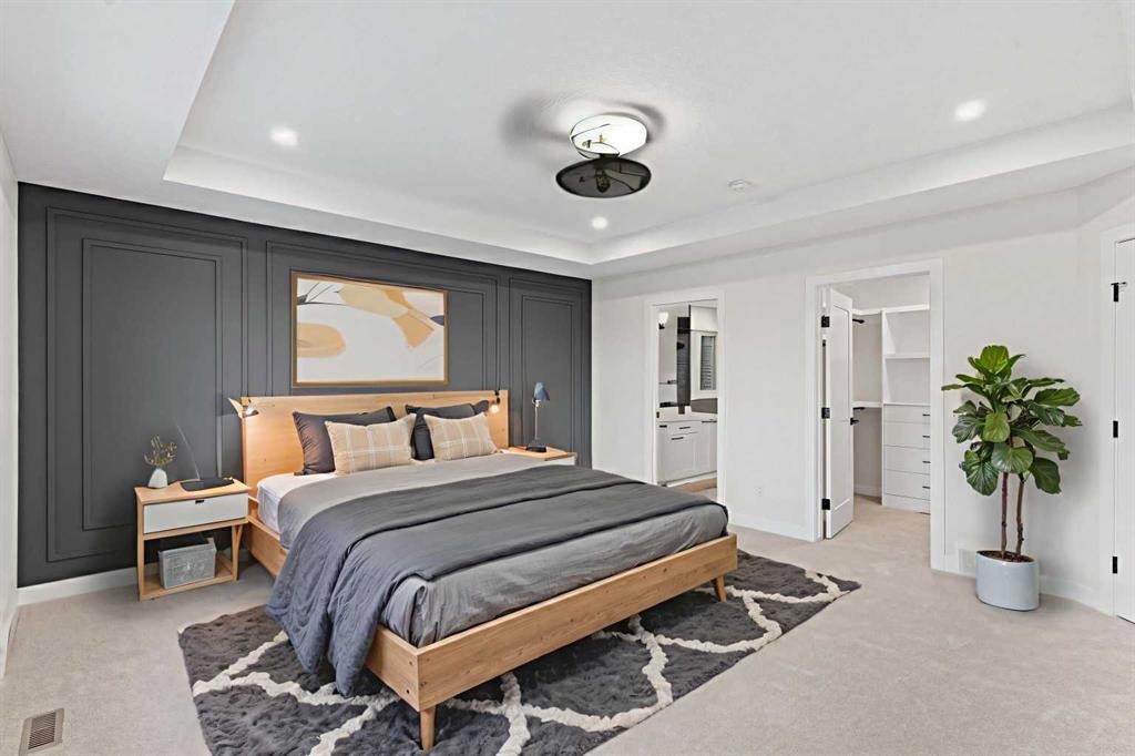 14 Ranchers Meadows, Okotoks, AB - Indoor Photo Showing Bedroom