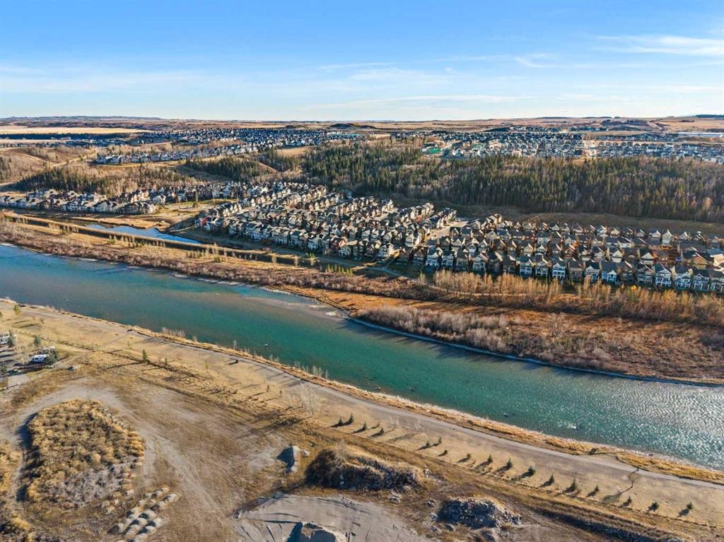 85 Quartz Crescent, Cochrane, AB - Outdoor With Body Of Water With View