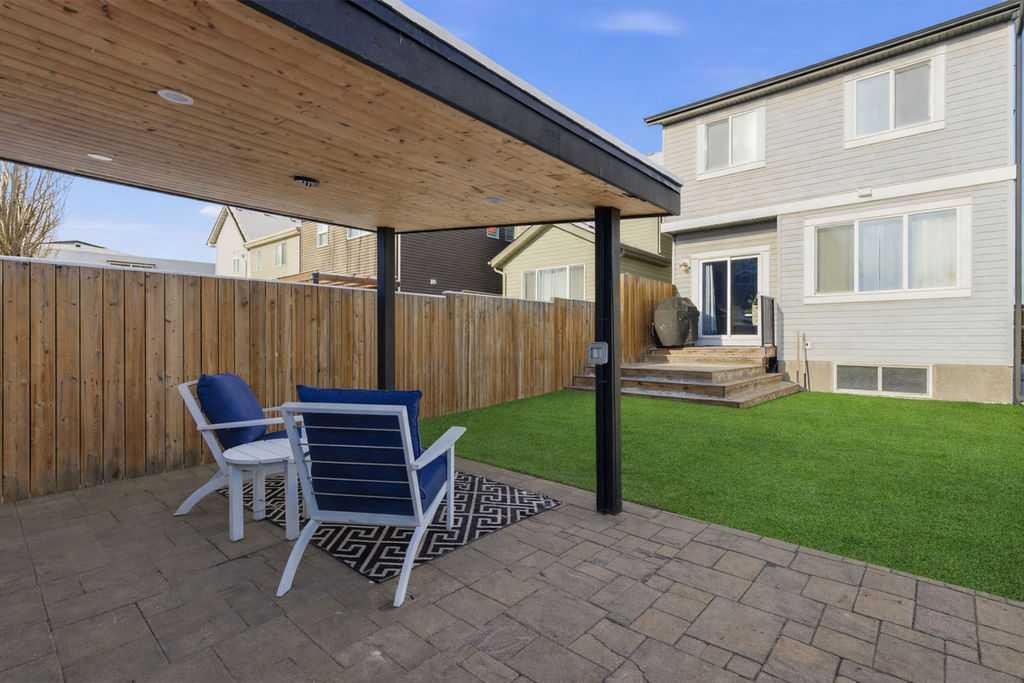 105 Chaparral Valley Crescent Se, Calgary, AB - Outdoor With Deck Patio Veranda With Exterior