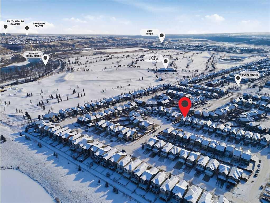 105 Chaparral Valley Crescent Se, Calgary, AB - Outdoor With View