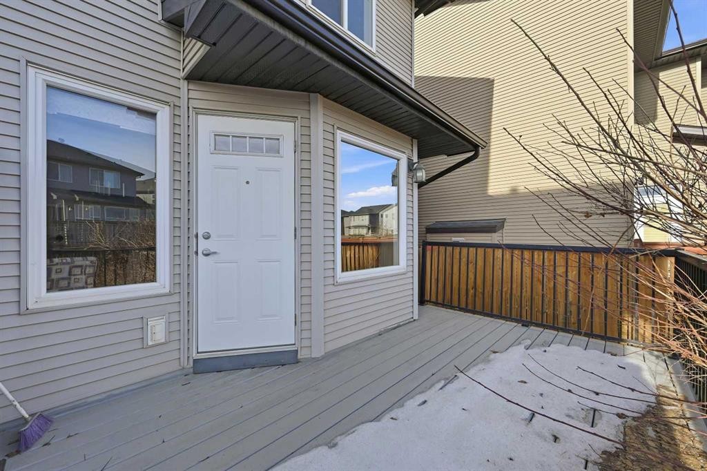 28 Skyview Shores Terrace Ne, Calgary, AB - Outdoor With Deck Patio Veranda With Exterior