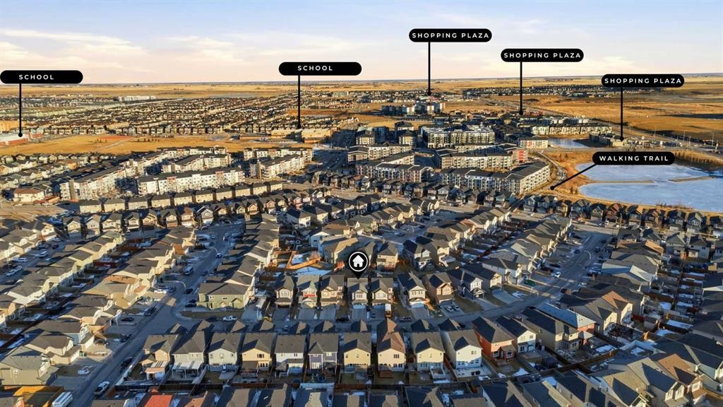 28 Skyview Shores Terrace Ne, Calgary, AB - Outdoor With View