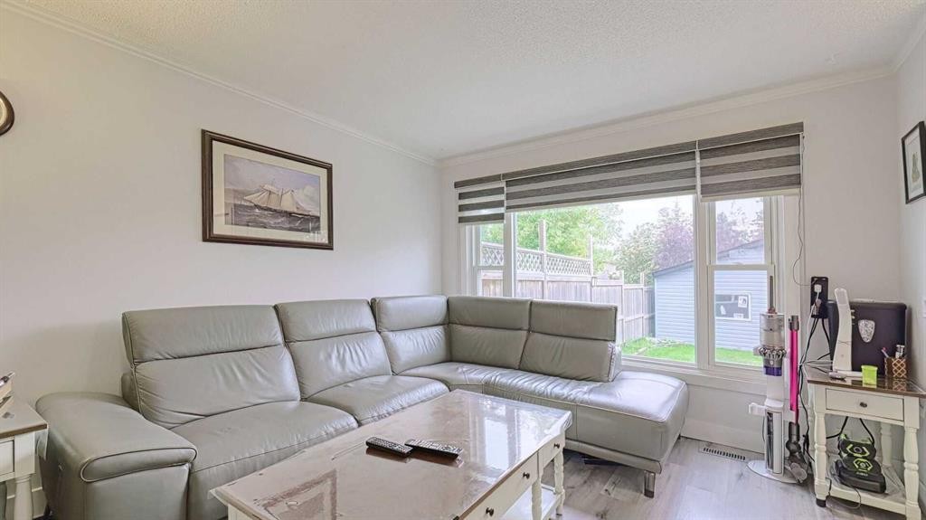 559 Abinger Road Ne, Calgary, AB - Indoor Photo Showing Living Room