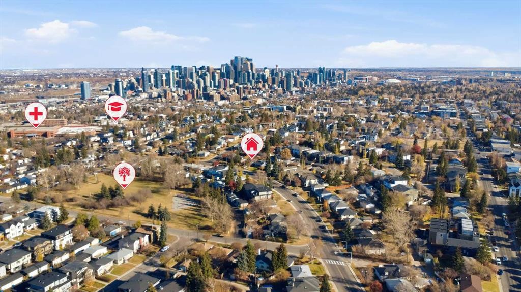 2314 Richmond Road Sw, Calgary, AB - Outdoor With View