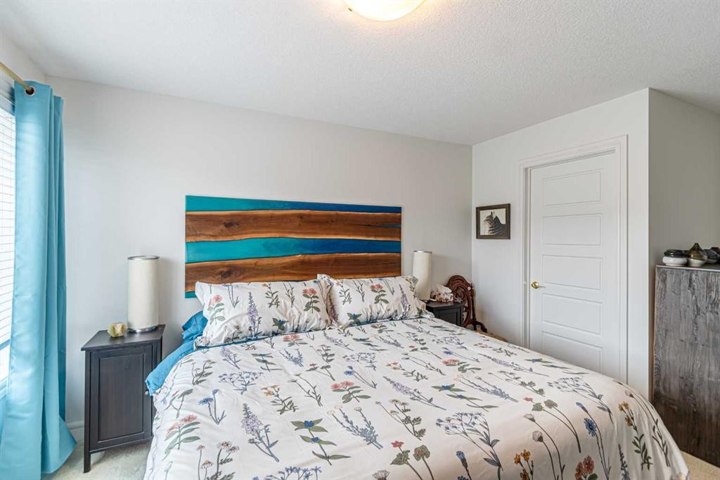 4307 Seton Drive Se, Calgary, AB - Indoor Photo Showing Bedroom