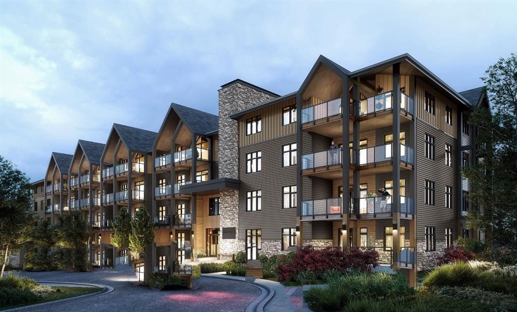 118-20 Cascade Ridge, Canmore, AB - Outdoor With Facade