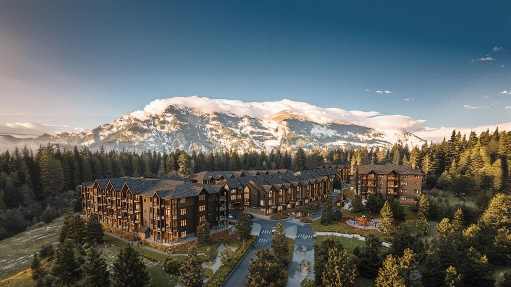 205-10 Cascade Ridge, Canmore, AB - Outdoor With View