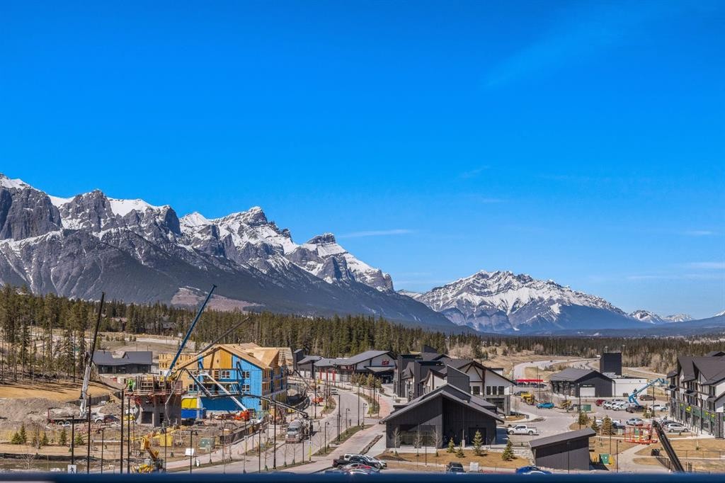 205-10 Cascade Ridge, Canmore, AB - Outdoor With View