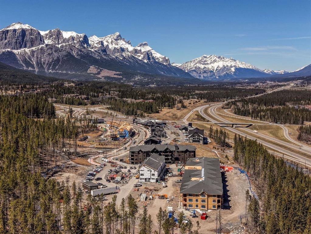 205-10 Cascade Ridge, Canmore, AB - Outdoor With View