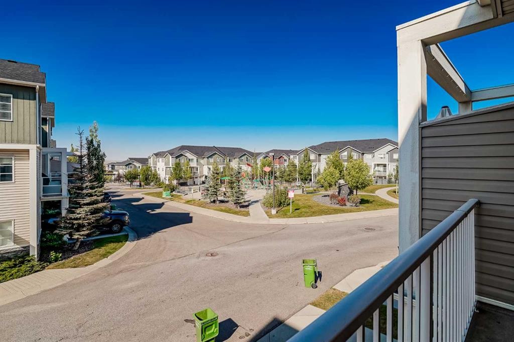 108 Redstone View Ne, Calgary, AB - Outdoor With Balcony