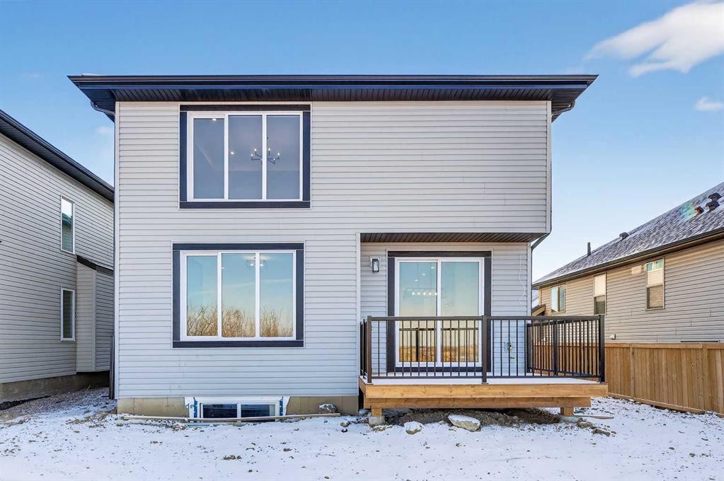 180 Wildrose Drive, Strathmore, AB - Outdoor With Deck Patio Veranda With Exterior