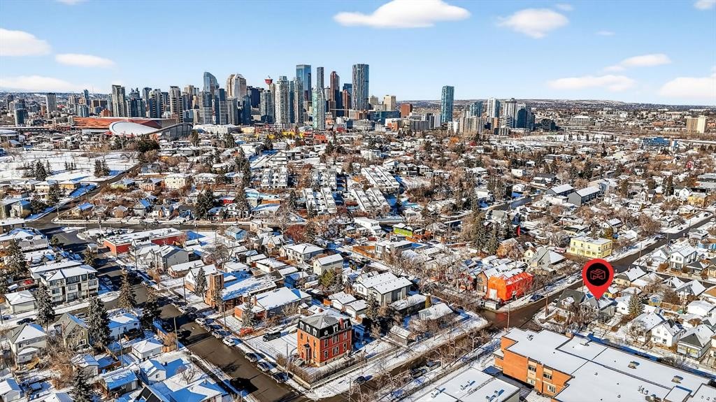 1004 20 Avenue Se, Calgary, AB - Outdoor With View