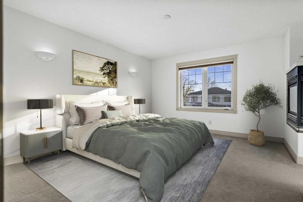 433 19 Avenue Ne, Calgary, AB - Indoor Photo Showing Bedroom