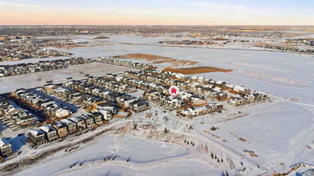102 Setonstone Manor Se, Calgary, AB - Outdoor With Body Of Water With View