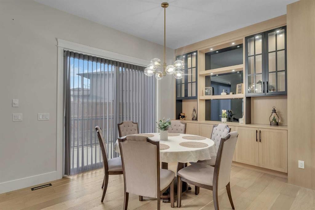 2012 Waterbury Road, Chestermere, AB - Indoor Photo Showing Dining Room