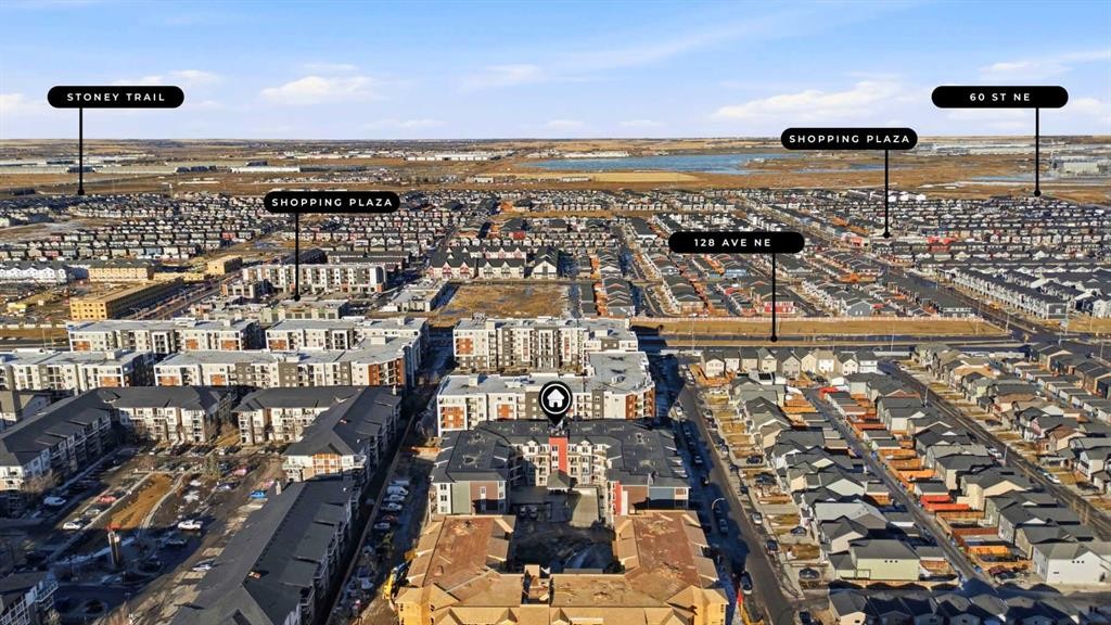 2313-15 Skyview Point Crescent Ne, Calgary, AB - Outdoor With View