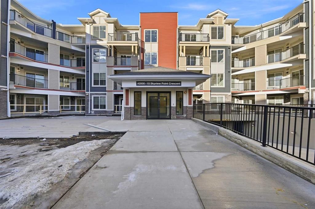 2313-15 Skyview Point Crescent Ne, Calgary, AB - Outdoor With Balcony With Facade