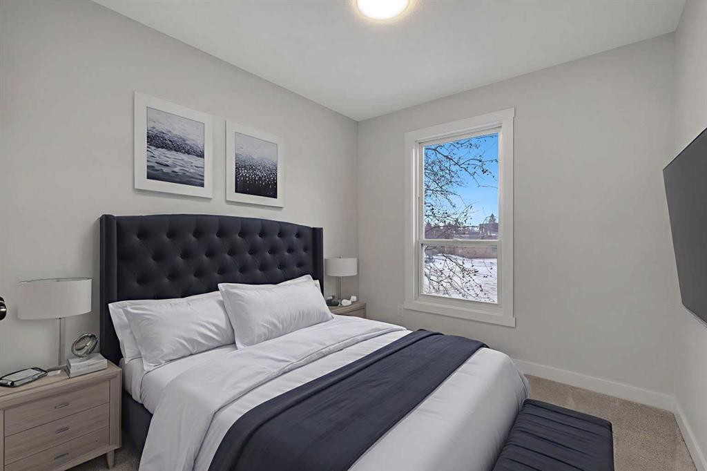 13 Penworth Close Se, Calgary, AB - Indoor Photo Showing Bedroom