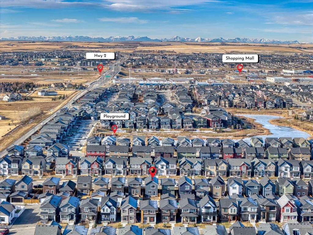124 Highview Gate Se, Airdrie, AB - Outdoor With View