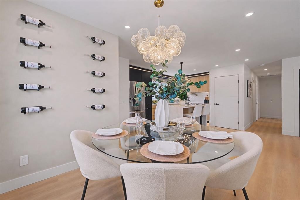 204 Martell Road Ne, Calgary, AB - Indoor Photo Showing Dining Room