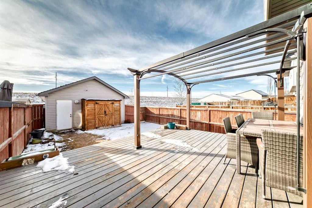 294 Elgin View Se, Calgary, AB - Outdoor With Deck Patio Veranda
