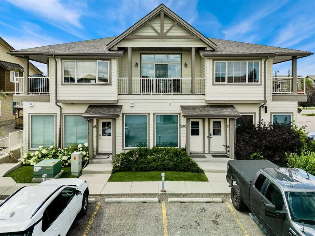 2203-230 Eversyde Boulevard Sw, Calgary, AB - Outdoor With Balcony With Facade