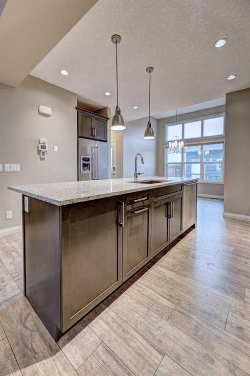 70 Masters Crescent Se, Calgary, AB - Indoor Photo Showing Kitchen With Upgraded Kitchen