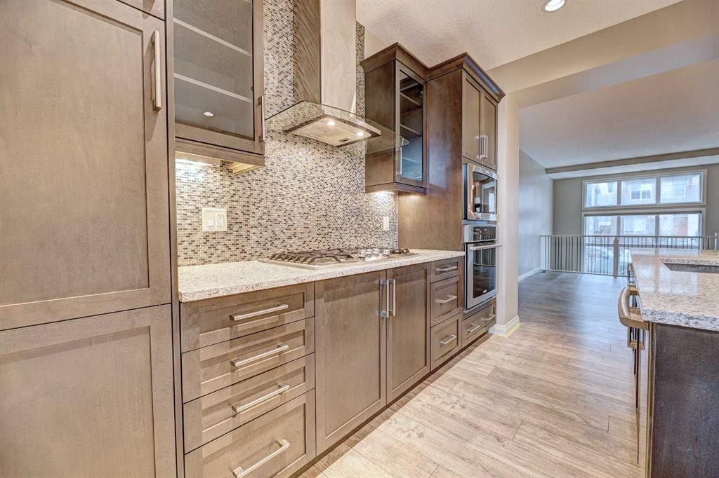 70 Masters Crescent Se, Calgary, AB - Indoor Photo Showing Kitchen With Upgraded Kitchen