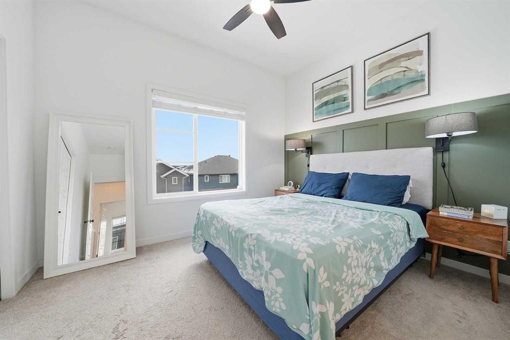 93 Walgrove Common Se, Calgary, AB - Indoor Photo Showing Bedroom