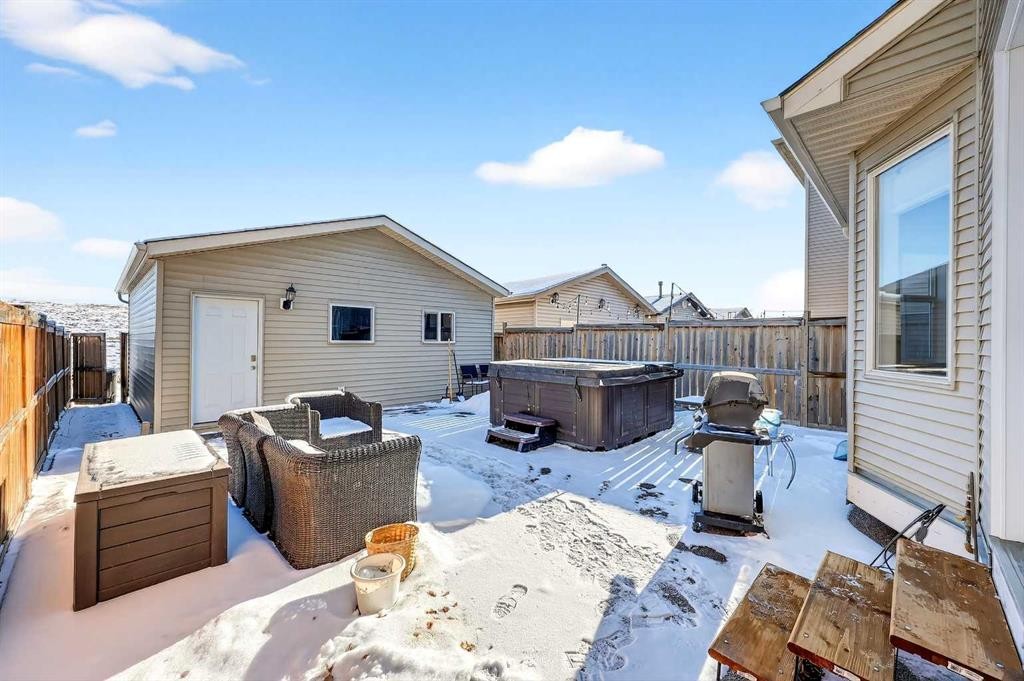 336 Cranberry Circle Se, Calgary, AB - Outdoor With Deck Patio Veranda With Exterior