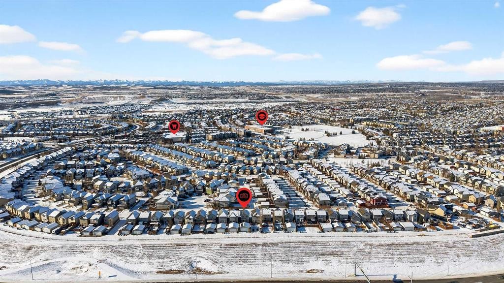 336 Cranberry Circle Se, Calgary, AB - Outdoor With View