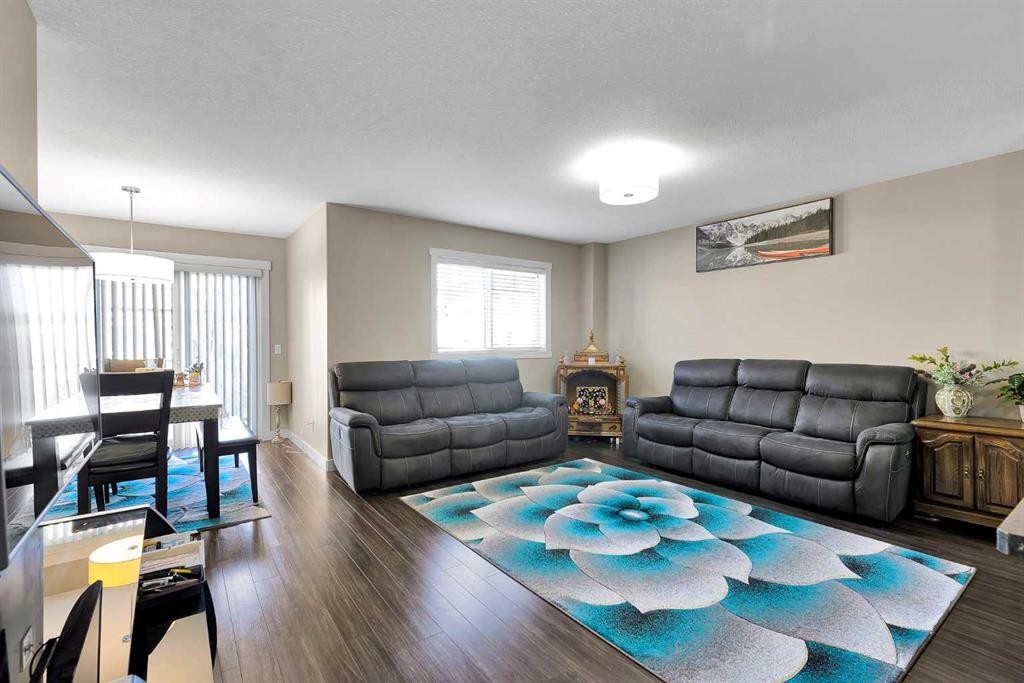 909 Skyview Ranch Grove, Calgary, AB - Indoor Photo Showing Living Room