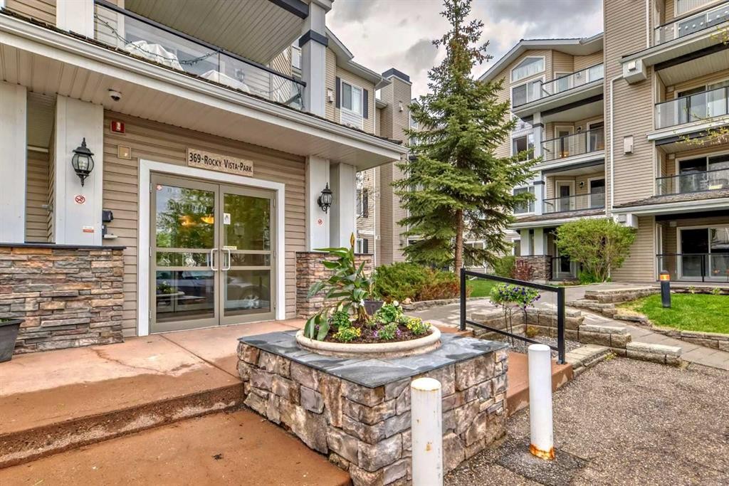 303-369 Rocky Vista Park Nw, Calgary, AB - Outdoor With Balcony