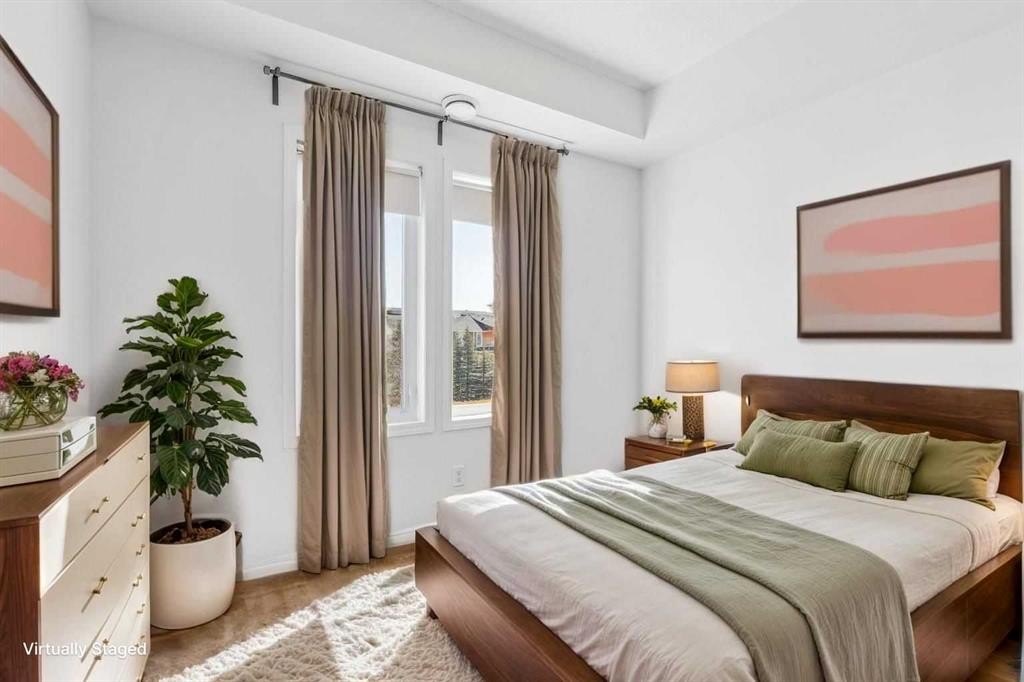 1006 Auburn Bay Square Se, Calgary, AB - Indoor Photo Showing Bedroom