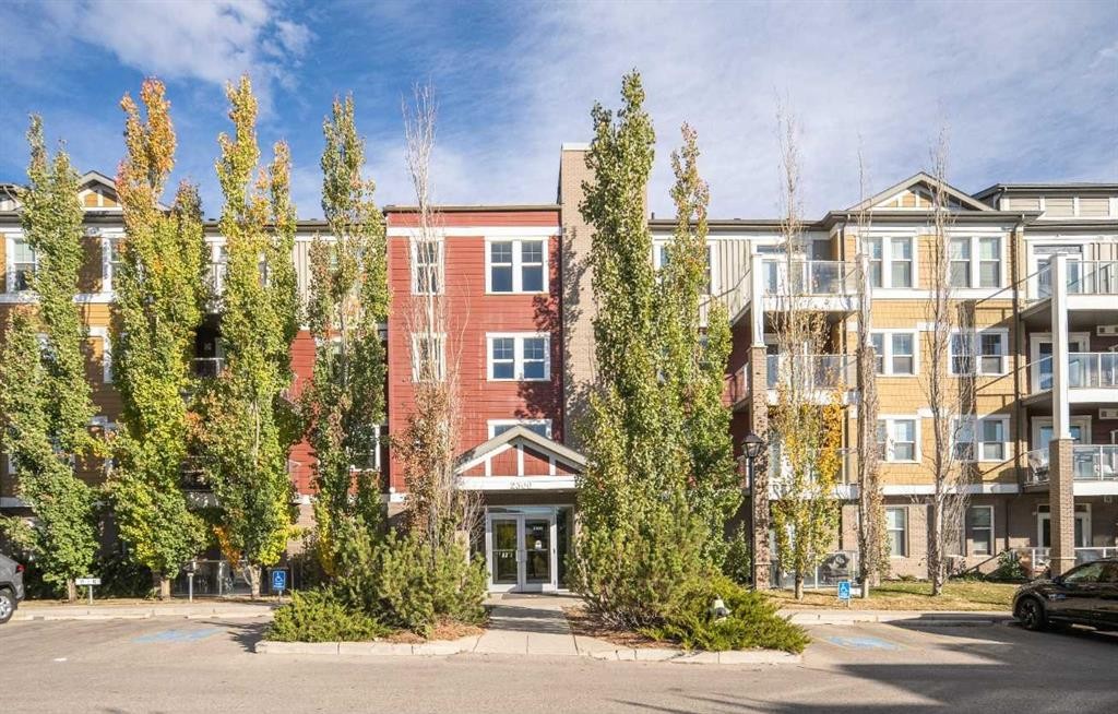 304-2300 Evanston Square Nw, Calgary, AB - Outdoor With Balcony With Facade