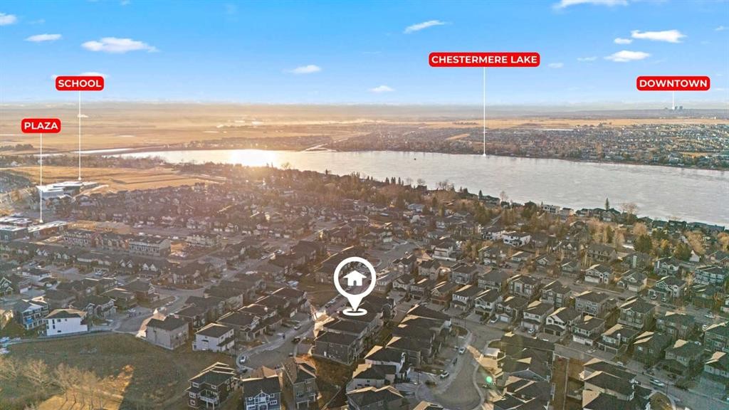 111 Kinniburgh Place, Chestermere, AB - Outdoor With View