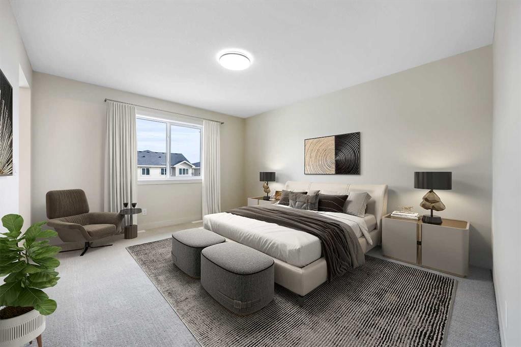 8 Topaz Place, Cochrane, AB - Indoor Photo Showing Bedroom