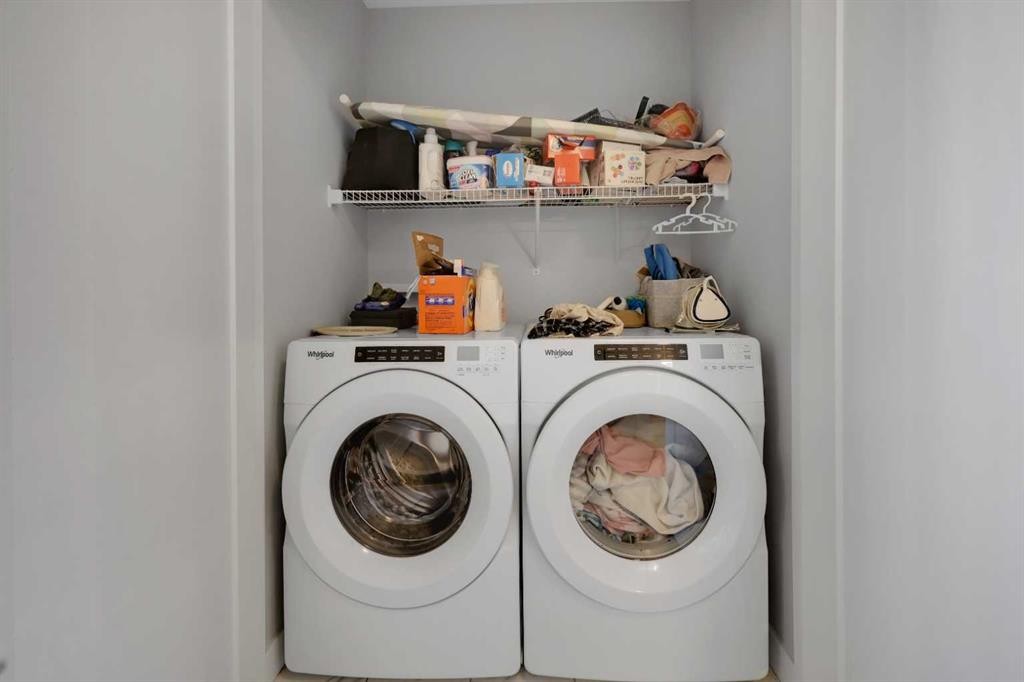 507-72 Cornerstone Manor Ne, Calgary, AB - Indoor Photo Showing Laundry Room
